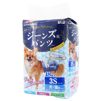 ドギーマンハヤシ ジーンズ風パンツ 3S 18枚入 ｼﾞ-ﾝｽﾞﾌｳﾊﾟﾝﾂ3S18ﾏｲ