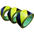 日東エルマテリアル 日東エルマテ/プリント養生テープ P-YB 50mm×25m 黄／黒 FC855GH-1145956