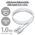 エレコム USB2．0ケーブル(C-C、USB PD対応、耐久仕様) 1．0m シルバー MPA-CCPS10PNSV-イメージ3