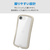 エレコム iPhone 17e/16e用 Grippy ハイブリッドケース フレームカラー メタルステッカー付 グレージュ PM-A26SGRPFCGB-イメージ3