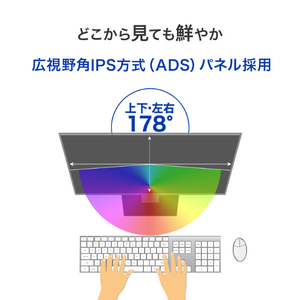 I・Oデータ 100Hz対応 21．5型 液晶ディスプレイ ブラック LCD-A222SDBX-イメージ9