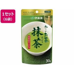 伊藤園 お～いお茶 抹茶 30g×6袋 FCE252S-イメージ1