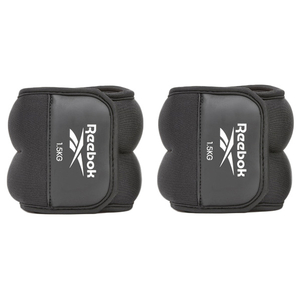 Reebok アンクルウエイト 1．5kg ブラック RAWT-11222-イメージ1