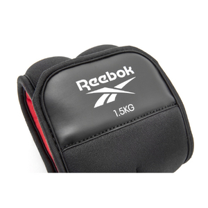 Reebok アンクルウエイト 1．5kg ブラック RAWT-11222-イメージ6