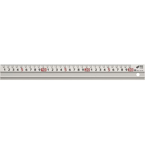 新潟精機 アルミスケール 快段目盛 30cm FC668NJ-AS-30-イメージ1