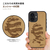 Man & Wood iPhone 16用MagSafe対応天然木ケース エッシャーの幻影 I27063I16-イメージ3