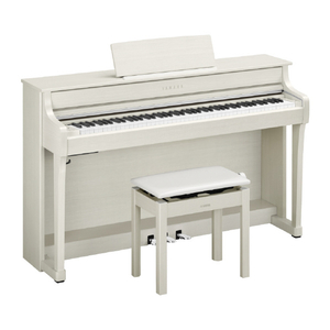 ヤマハ 電子ピアノ【高低自在椅子＆ヘッドホン付き】 clavinova クラビノーバ ホワイトバーチ調 CLP-835WB-イメージ2