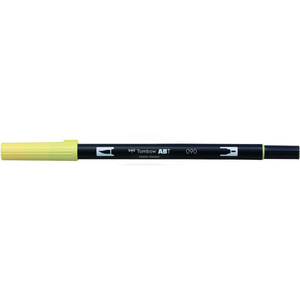 トンボ鉛筆 デュアルブラッシュペン ABT Baby Yellow F039927-AB-T090-イメージ1