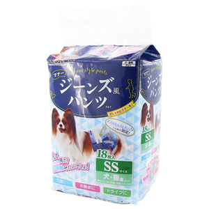 ドギーマンハヤシ ジーンズ風パンツ SS 18枚入 ｼﾞ-ﾝｽﾞﾌｳﾊﾟﾝﾂSS18ﾏｲ-イメージ1