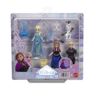 マテル JJP89 アナと雪の女王 メインキャラクターセット(ミニドール) ｱﾅﾕｷﾒｲﾝｷﾔﾗｸﾀ-ｾﾂﾄﾐﾆﾄﾞ-ﾙ-イメージ6