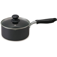 アイリスオーヤマ ダイヤモンドコート 片手なべ18cm ブラック FCE245Y-DIS-P18