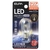エルパ LED電球 E12口金 全光束15lm(0．5Wナツメタイプ相当) クリア電球色 1個入り elpaball mini LDT1CL-G-E12-G106-イメージ1