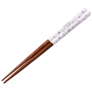 スケーター 塗り箸(21cm) クロミ ラインデザイン ANN4SQKUﾗｲﾝﾃﾞｻﾞｲﾝ-イメージ1