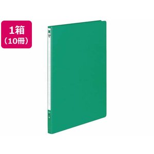 コクヨ レバーファイル〈MZ〉 A4タテ とじ厚10mm 緑 10冊 1箱(10冊) F836024-ﾌ-300NG-イメージ1