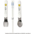 クツワ ランチ5点セット ミッフィー FCG540Y-KG0001-イメージ5