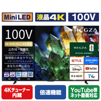 TVS REGZA 4K RGB-Mini LED液晶 REGZA 100ZX1S