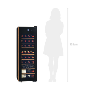 さくら製作所 【右開き】ワインセラー(38本収納) 氷温R M5 ブラック GX38DM525-RH-B-イメージ11