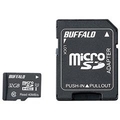 BUFFALO 高速microSDHC UHI-I メモリーカード(Class 10・32GB) 防水仕様 RMSD-032GU1SA