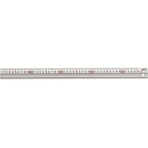 新潟精機 アルミスケール 快段目盛 45cm FC669NJ-AS-45-イメージ1