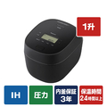 パナソニック 可変圧力IHジャー炊飯器 ブラック SR-N518E-K