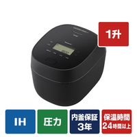 パナソニック SR-N518E-K 可変圧力IHジャー炊飯器 ブラック|エディオン