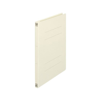 プラス フラットファイル 樹脂とじ具A4-S アイボリー 3冊 FCF472T-NO.023NP/78-373