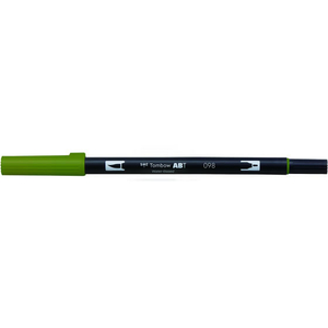 トンボ鉛筆 デュアルブラッシュペン ABT Avocado F039934-AB-T098-イメージ1