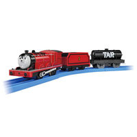 タカラトミー プラレール きかんしゃトーマス TS-16 プラレールジェームスとタール貨車 TS16ﾌﾟﾗﾚ-ﾙｼﾞｴ-ﾑｽﾄﾀ-ﾙｶｼﾔ