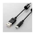 エレコム カメラ接続用USBケーブル(mini-Bタイプ) 0．5m ブラック DGW-MF05BK