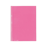 コクヨ レールクリヤーホルダー〈カラーズ〉A4 20枚収容 ライトピンク 1冊 F827551-ﾌ-TPC760P