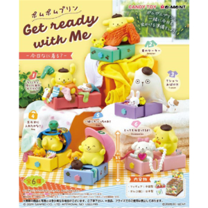リーメント ポムポムプリン Get ready with Me -今日なに着る?+6個入りBOX(食玩) ECﾎﾟﾑﾎﾟﾑﾌﾟﾘﾝGETREADYWITH-イメージ2