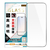 レイ・アウト iPhone 18 Pro用 / 17 Pro用 / ガラスフィルム 全面保護 硬度10H 高透明 RT-P58F/CGB-イメージ1