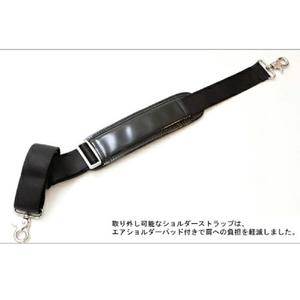 abbi NewYrok PCバッグ ミッシェル サテンブリーフケース  M(15．4インチ) ブラック B6307BK-イメージ17
