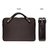 abbi NewYrok PCバッグ ミッシェル サテンブリーフケース  M(15．4インチ) ブラック B6307BK-イメージ13