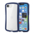 エレコム iPhone 17e/16e用 Grippy ハイブリッドケース フレームカラー メタルステッカー付 ネイビー PM-A26SGRPFCNV-イメージ2