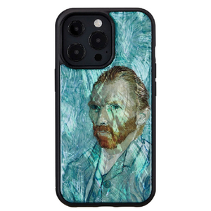 ikins iPhone 13 Pro用天然貝ケース 名画シリーズ 自画像 I21064I13P-イメージ1