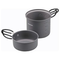 キャプテンスタッグ トレッカー アルミソロクッカーセット(M) UH4107ｱﾙﾐｿﾛｸﾂｶ-ｾﾂﾄM