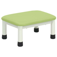 高田ベッド 足踏み台(ミニステップ)ビニルレザーライムグリーン 30cm FCG341P-23-2769-0118