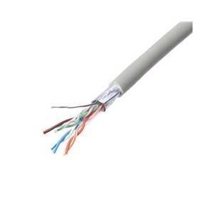 サンワサプライ STPカテゴリ5ケーブルのみ（単線用・100m） ライトグレー KB-STP-CB100N-イメージ3