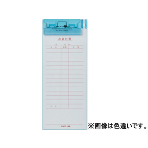 リヒトラブ AQUA DROPs 超薄型クリップボード 88×200 クリスタル F955356-A-5060-25-イメージ3