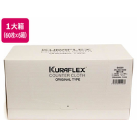 オザックス カウンタークロス 小判 ボックスタイプ 薄手 ホワイト 100枚 6箱 FCD541M-ZN-610-100N