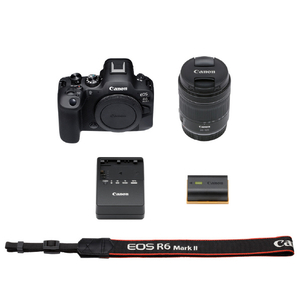 キヤノン デジタル一眼カメラ・RF24-105 IS STM レンズキット EOS R6 Mark II ブラック EOSR6MK224105ISSTMLK-イメージ2