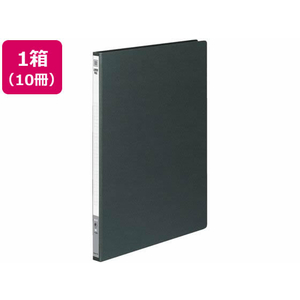 （まとめ）コクヨ レバーファイル(MZ) A4タテ100枚収容 背幅20mm ダークグレー フ-300DM 1セット(10冊) 〔×2セット〕〔代引不可〕