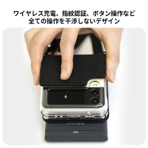 araree Galaxy Z Flip3 5G用ショルダーストラップ付CANVAS DIARY PINK AR22065GZFP3PK-イメージ14