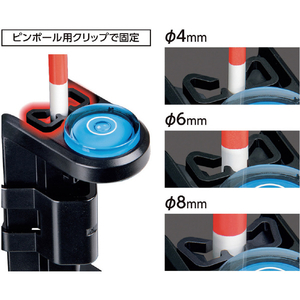 シンワ測定 ミニレベル　Ｒｅｖｏ　クリップ型　ポール用 76065-イメージ4