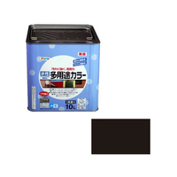 アサヒペン 水性多用途カラー 10L 黒 FC636PM