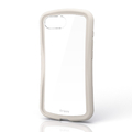エレコム iPhone 17e/16e用 Grippy ハイブリッドケース フレームカラー メタルステッカー付 ローズピンク PM-A26SGRPFCRO
