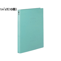 コクヨ フラットファイル〈NEOS〉厚とじ A4タテ ターコイズブルー 10冊 F010550ﾌ-NEW10B