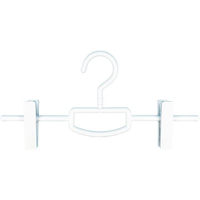 シンコハンガー モノクローゼット ボトムスクリップ ホワイト FC741MX