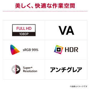 LGエレクトロニクス 21．5型液晶ディスプレイ LG Monitor 22U401A-B-イメージ3